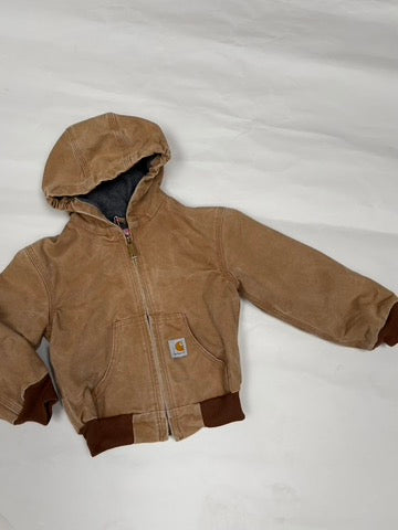 zandkleurige Carhartt Detroit jas (4/5 jaar)