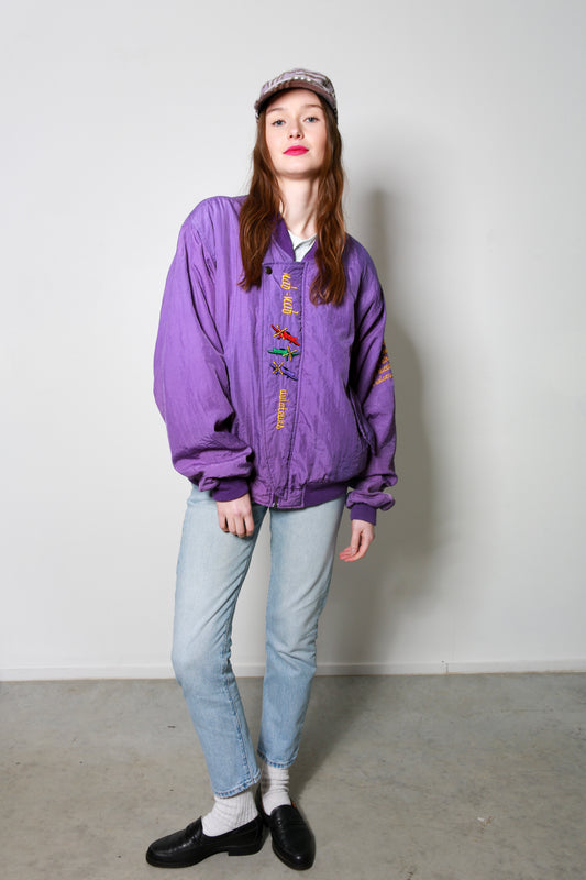 paarse NAF NAF bomber (L/XL)