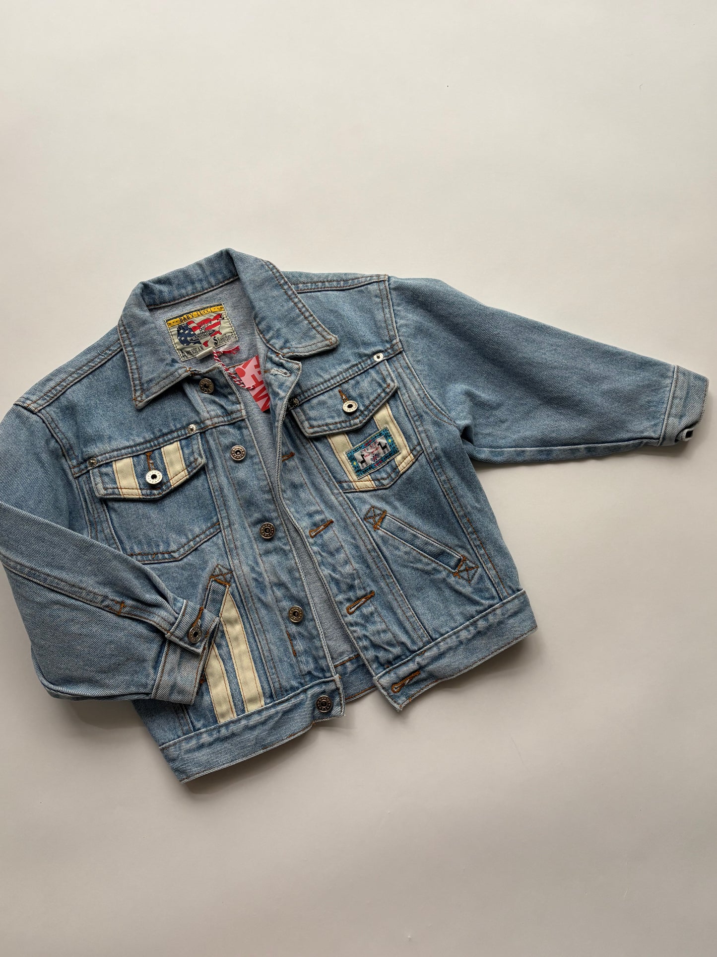 jeanjas strepen (maat 110)