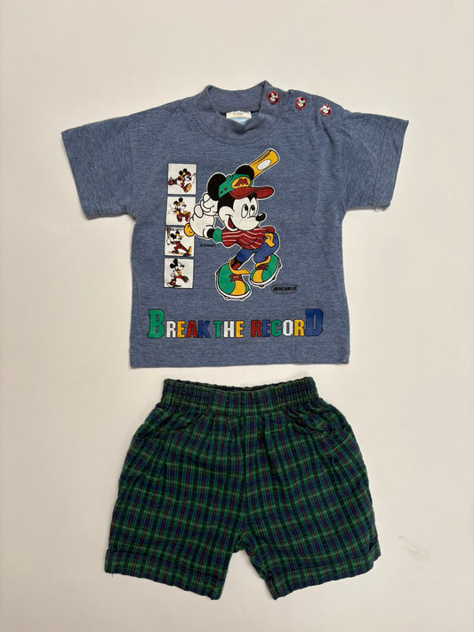 short met ruitjes (12 mnd)