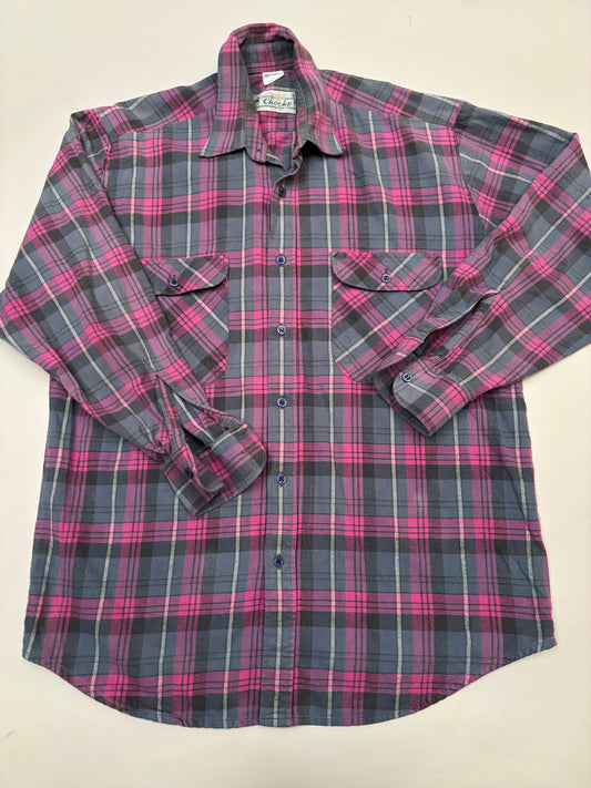 roze/grijze hemd (L/XL)