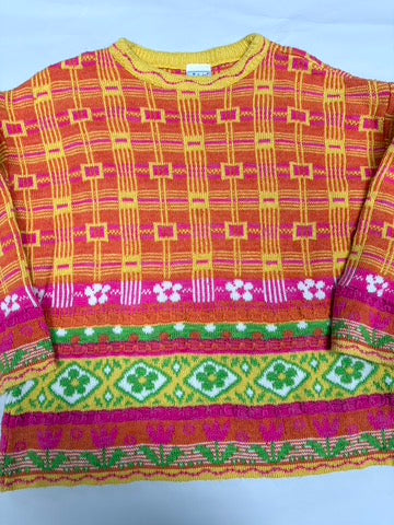 kleurrijke katoen knit (8/10 jaar)