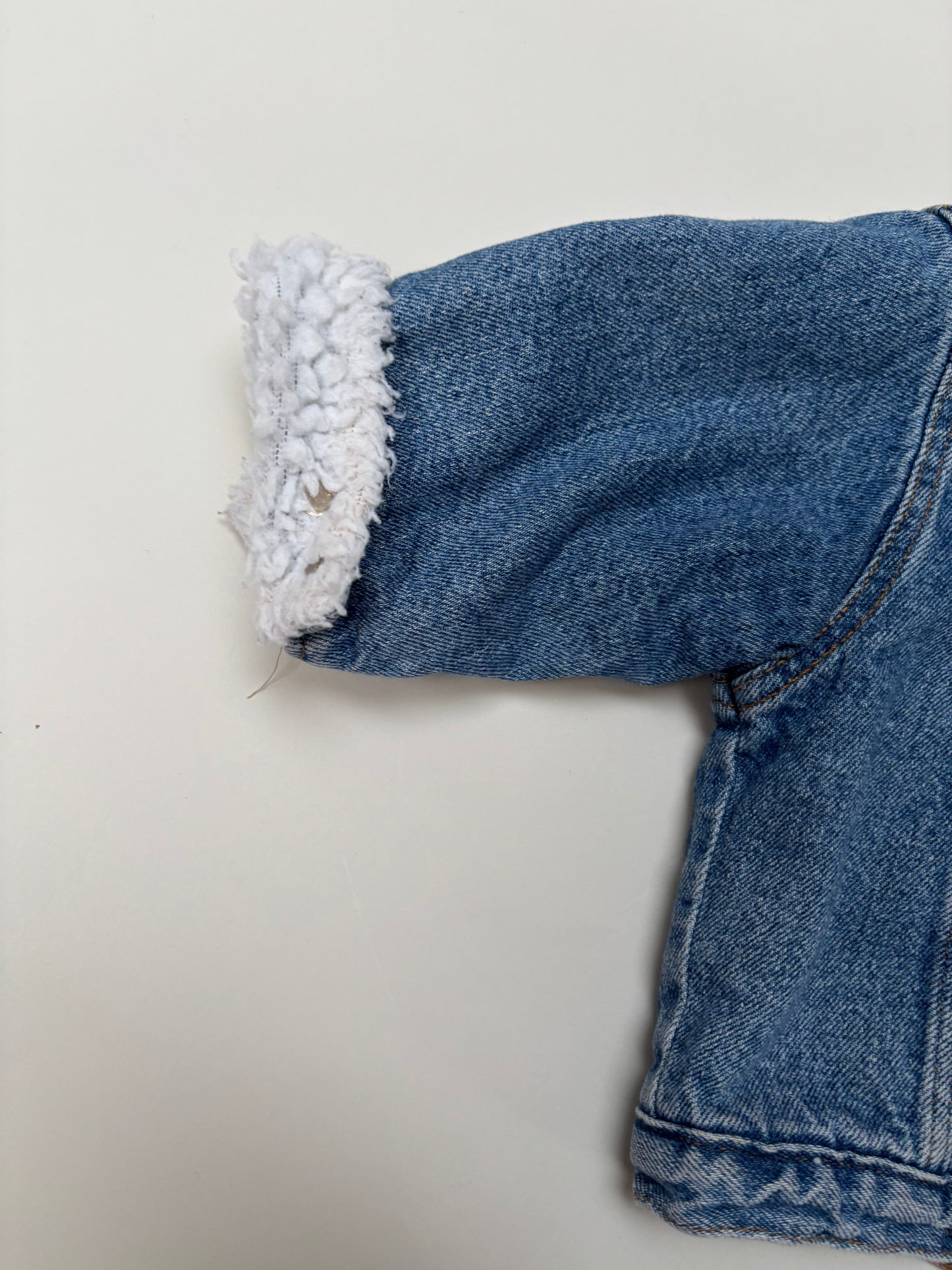 Levi's teddy trucker jacket (2 jaar)