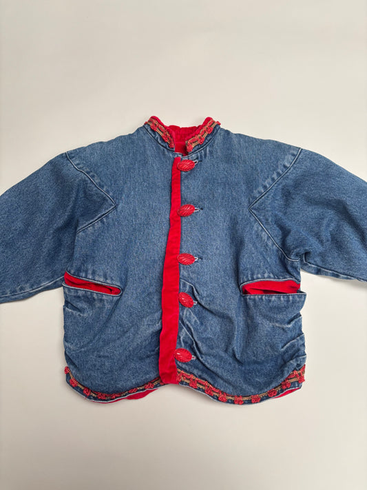 Gewatteerde jeansjas catimini (4/5 jaar)