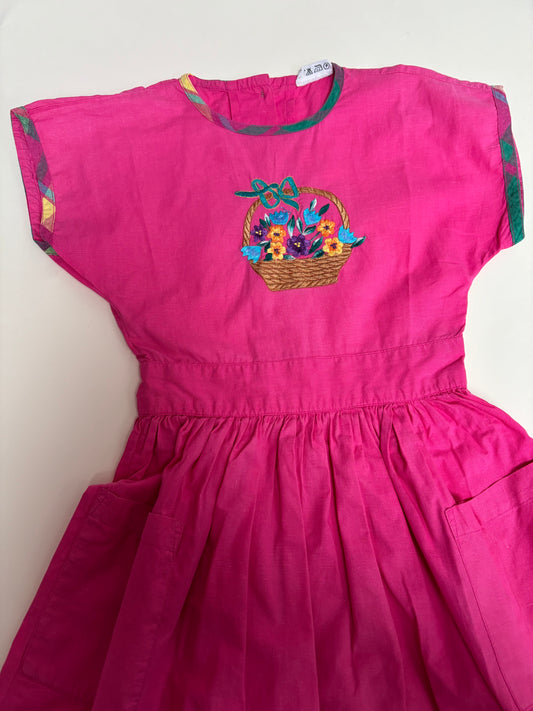 Roze jurk (6 jaar)