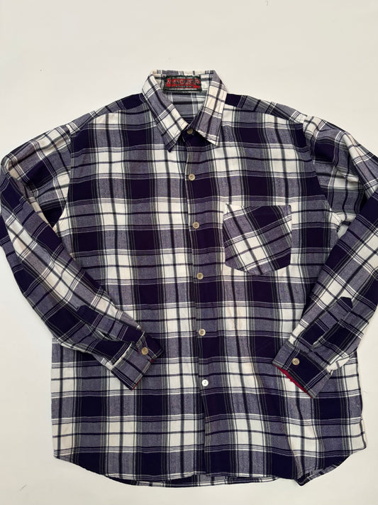 blauw-wit hemd (M/L)