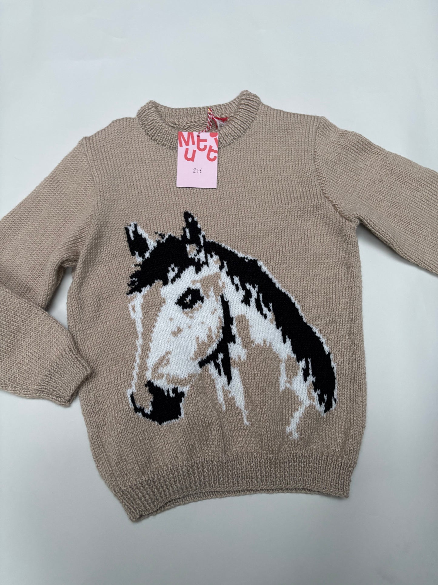 knit met paardje (5/7 jaar)