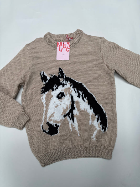 knit met paardje (5/7 jaar)