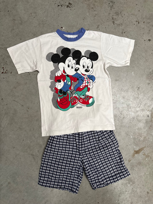 T-shirt Minnie & Mickey (8 jaar)