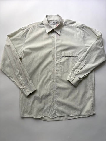oversized hemd gebroken wit (S-L)