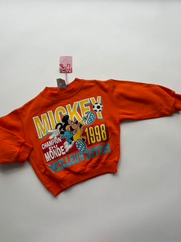 sweater Mickey champion du monde (maat 104)