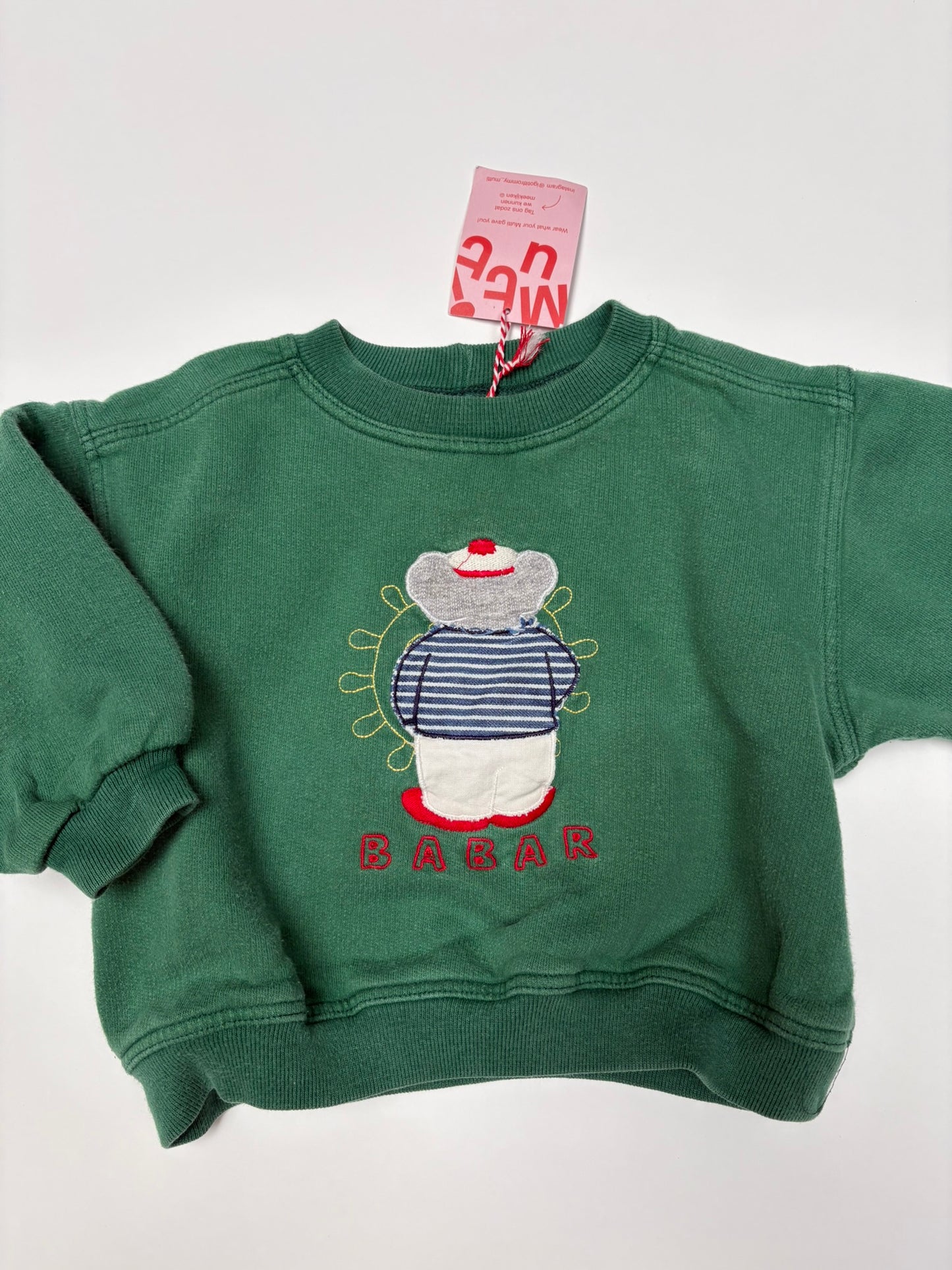 sweater Babar (12/18 mnd)