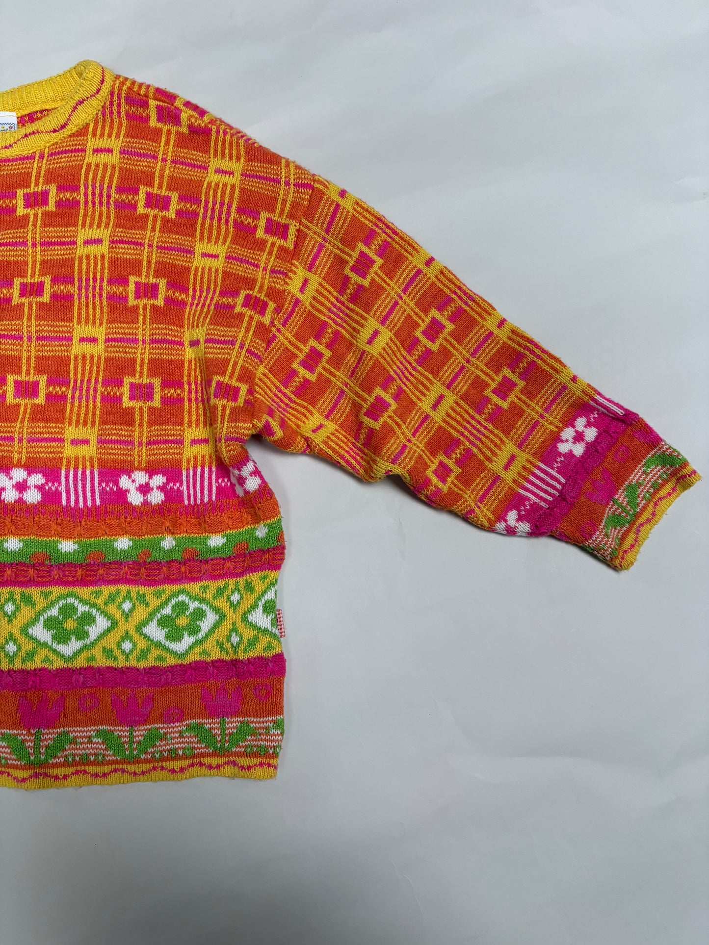 kleurrijke katoen knit (8/10 jaar)