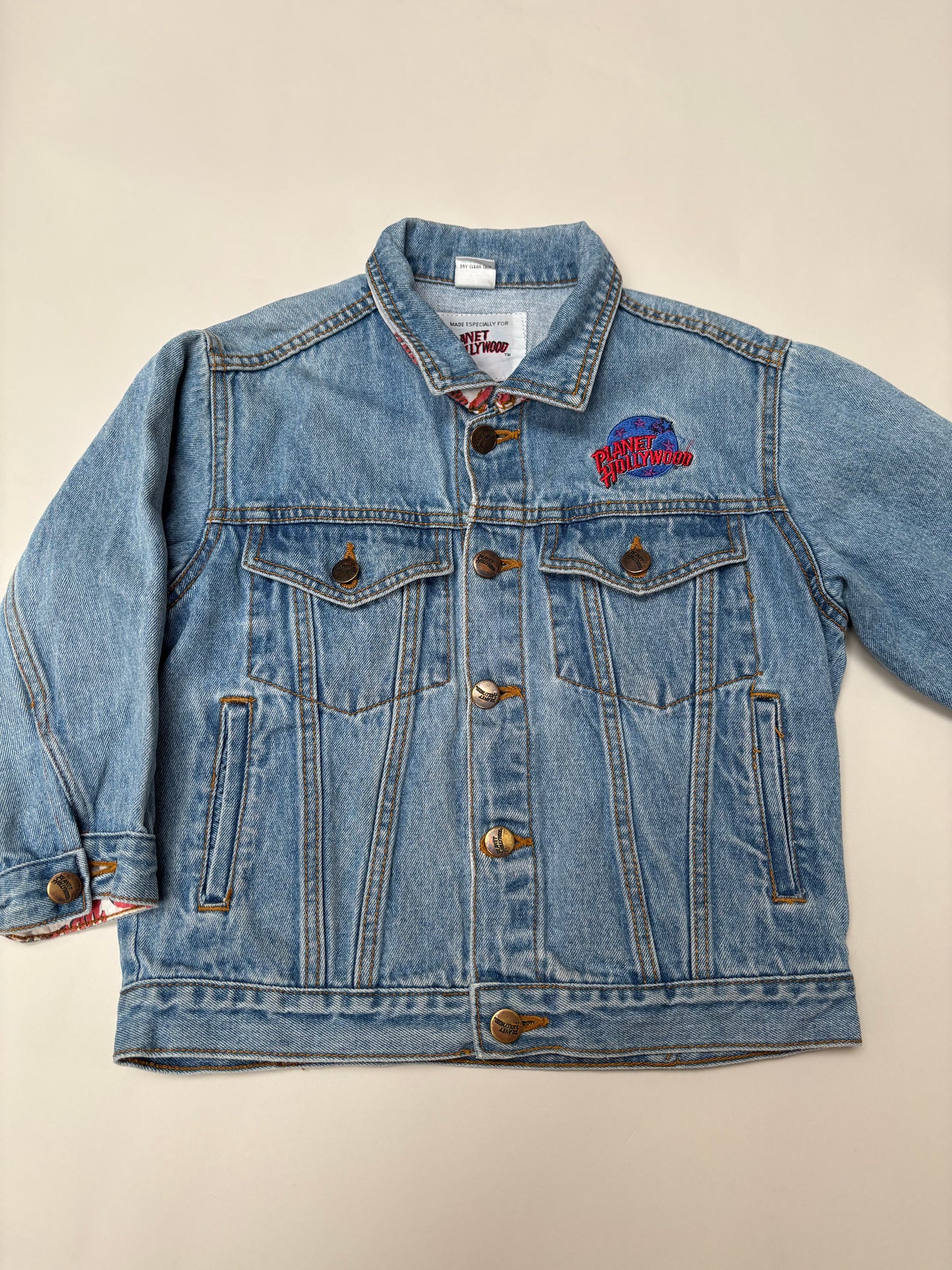Jeansjas planet Hollywood (6/8 jaar)