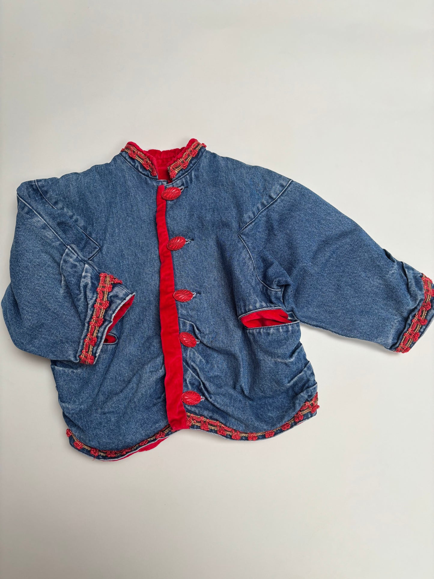 Gewatteerde jeansjas catimini (4/5 jaar)