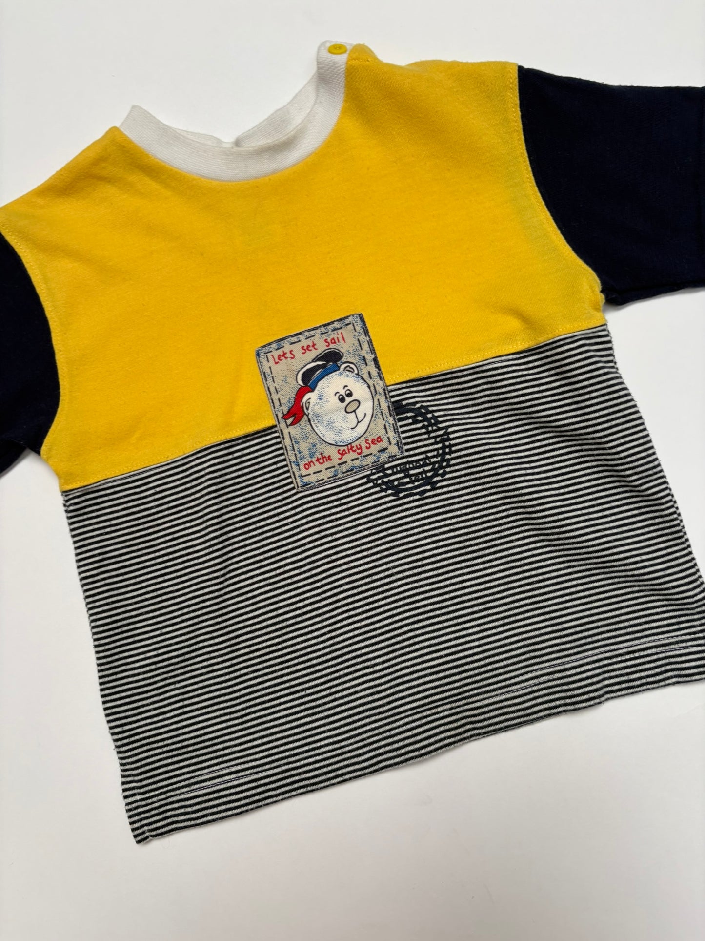 colorblock T-shirt (2/3 jaar)