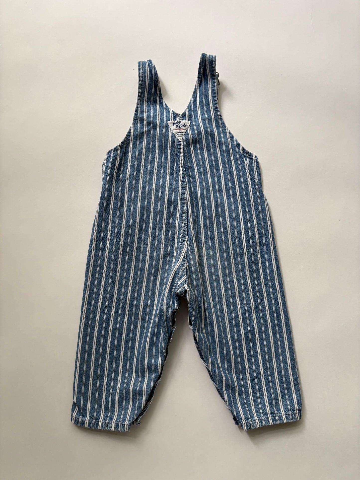 gestreepte Oshkosh salopette (18 mnd)