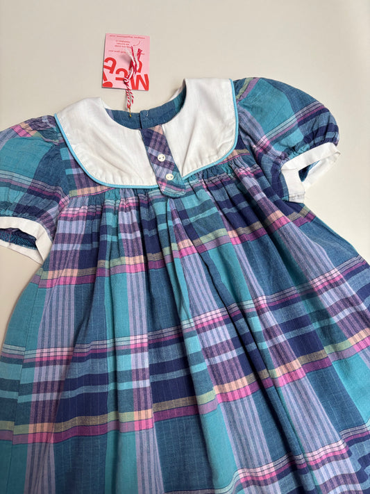 jurk ruitjes (3 jaar)