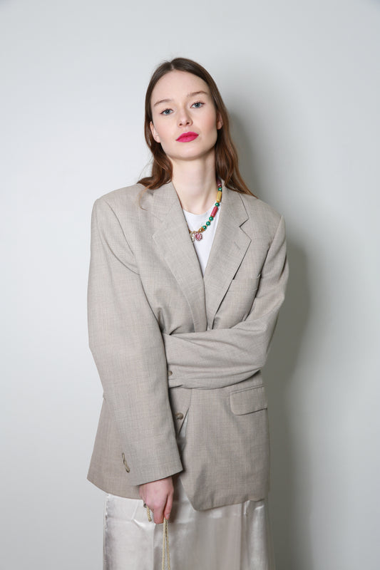 lichtkleurige blazer (M/L)