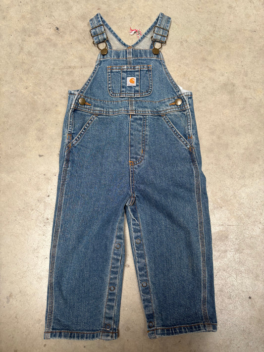 jeanssalopette Carhartt (18/24 mnd)