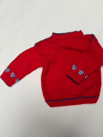 baby knit koe (6 mnd)