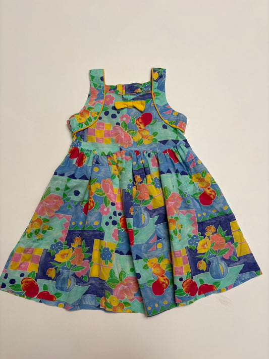 bloemenjurk met strikje (3 jaar)