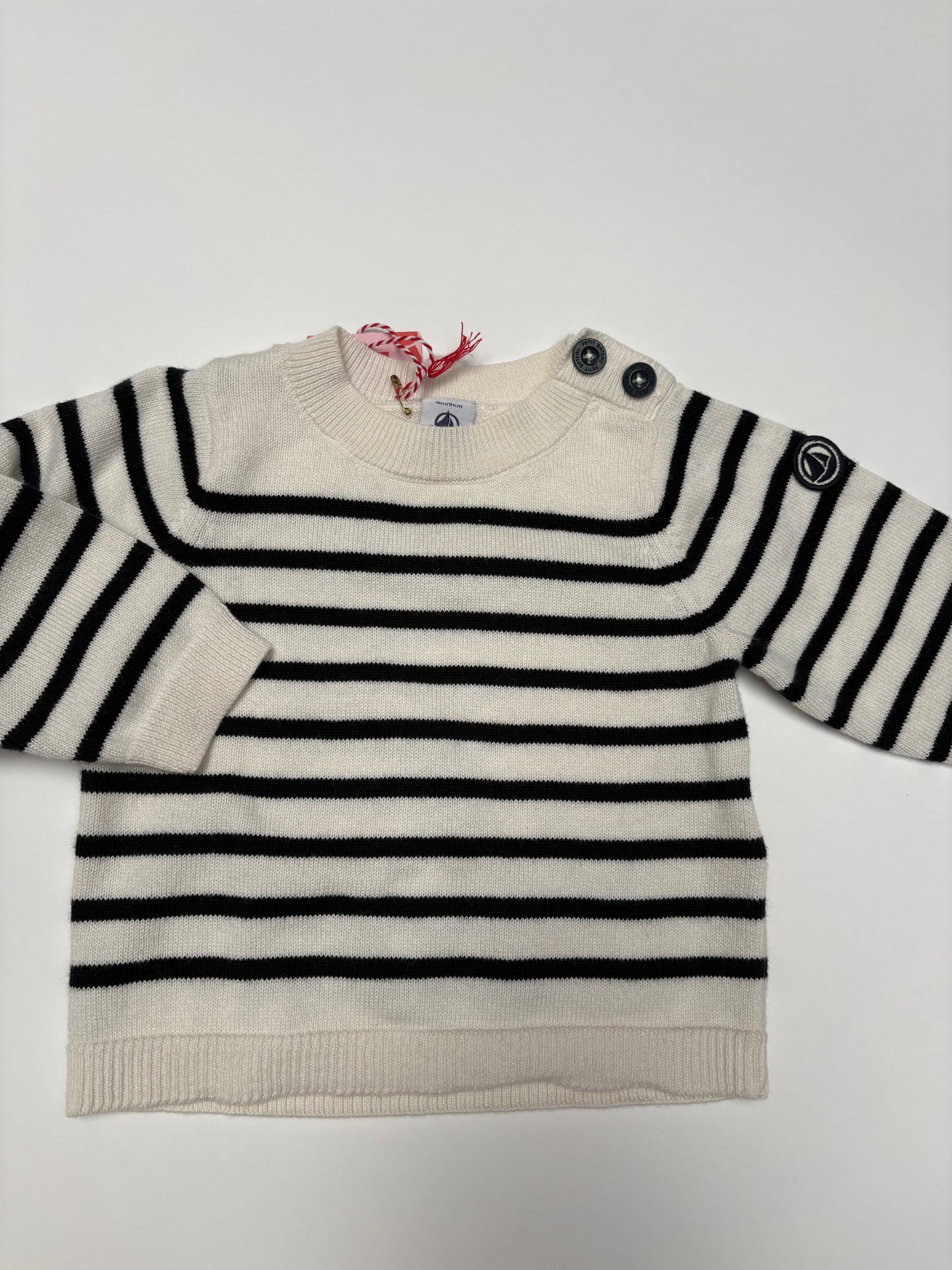 gestreept truitje Petit Bateau (18 mnd)