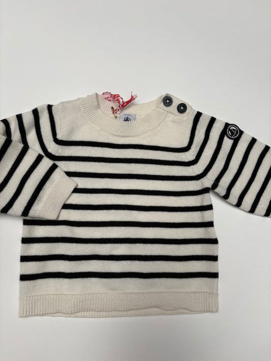 gestreept truitje Petit Bateau (18 mnd)