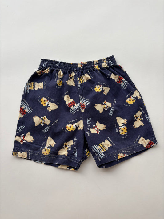 shortje print (maat 92-104)