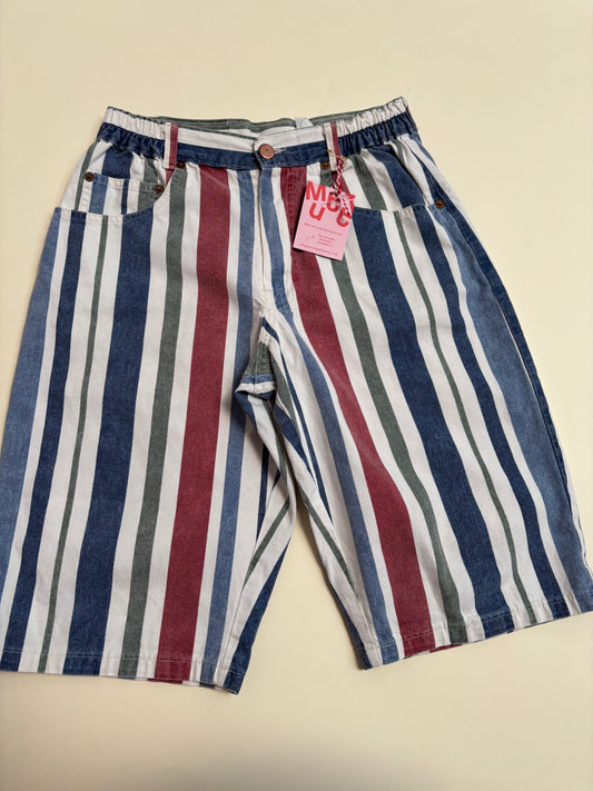 jeansshort strepen (12 jaar)