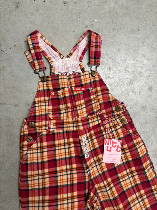 Salopette ruitjes (6 jaar)