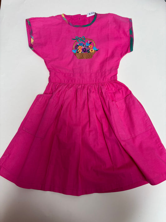 Roze jurk (6 jaar)
