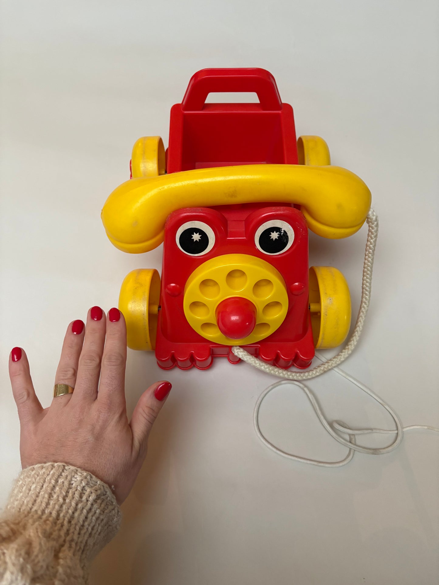 XXL telefoon/trekkarretje