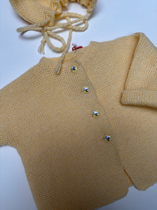 baby knit setje (1/3 mnd)