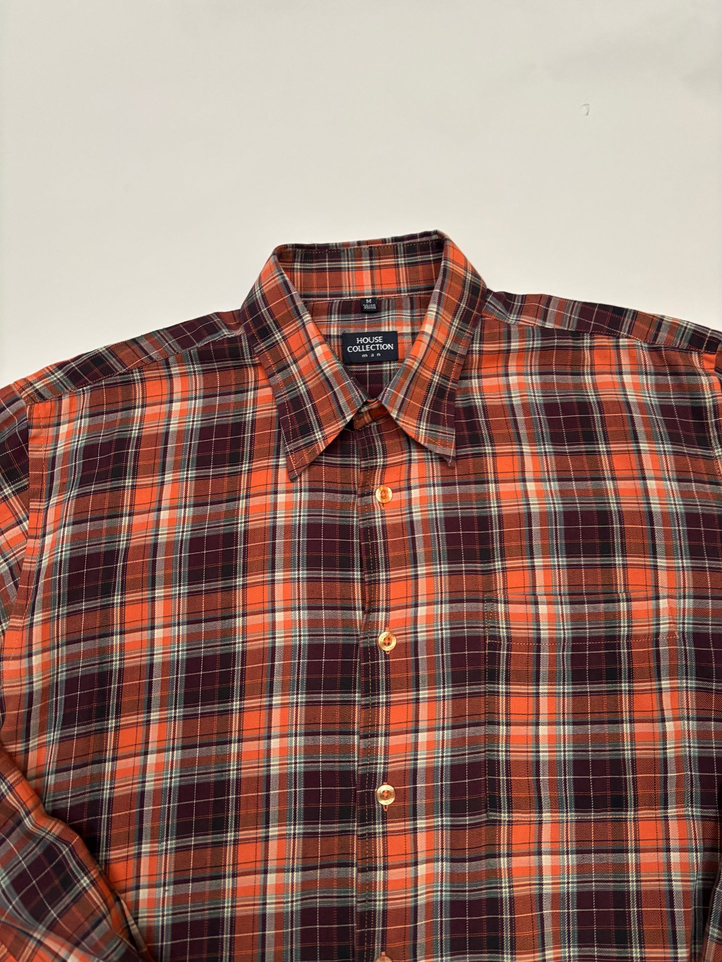 oranje-bruin hemd (L/XL)