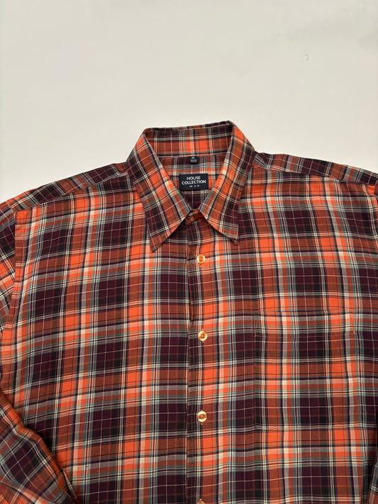 oranje-bruin hemd (L/XL)