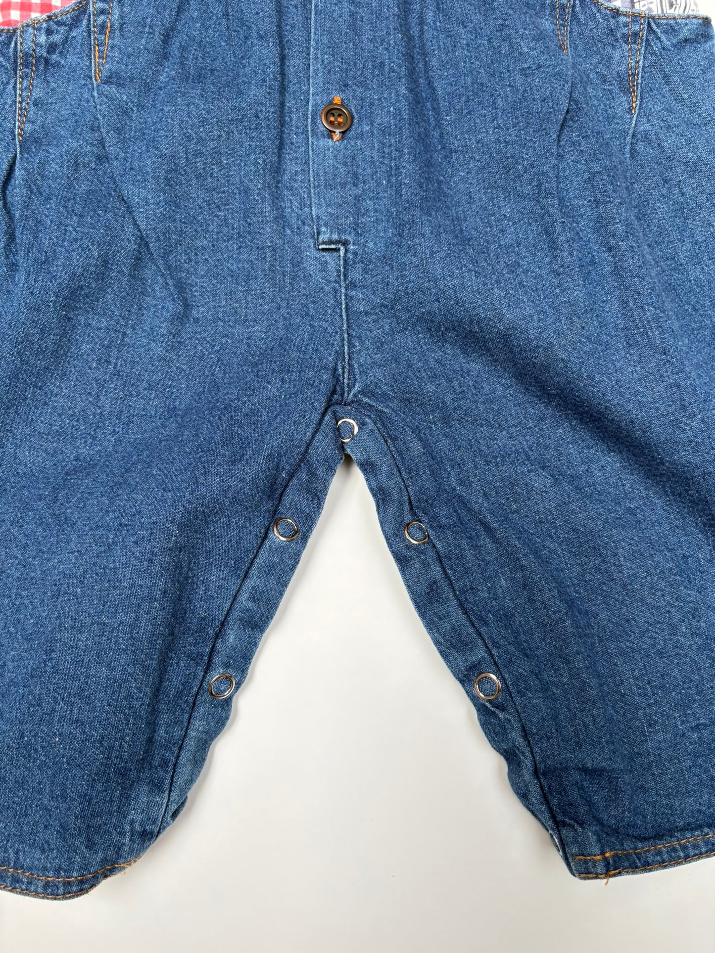 jumpsuit jeans baby (9/12 mnd)