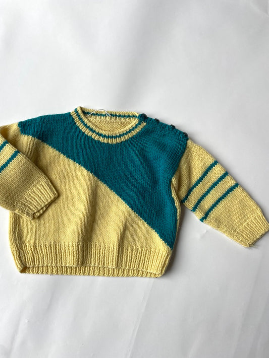 colorblock knit (2/3 jaar)