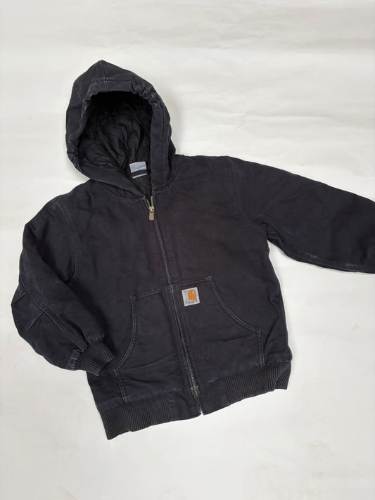 zwarte Carhartt Detroit jas (7/8 jaar)
