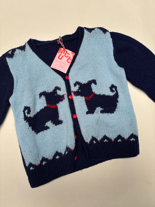 cardigan hondjes (4/5 jaar)