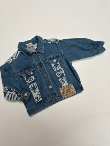 jeansjasje zeeprint (18 mnd)