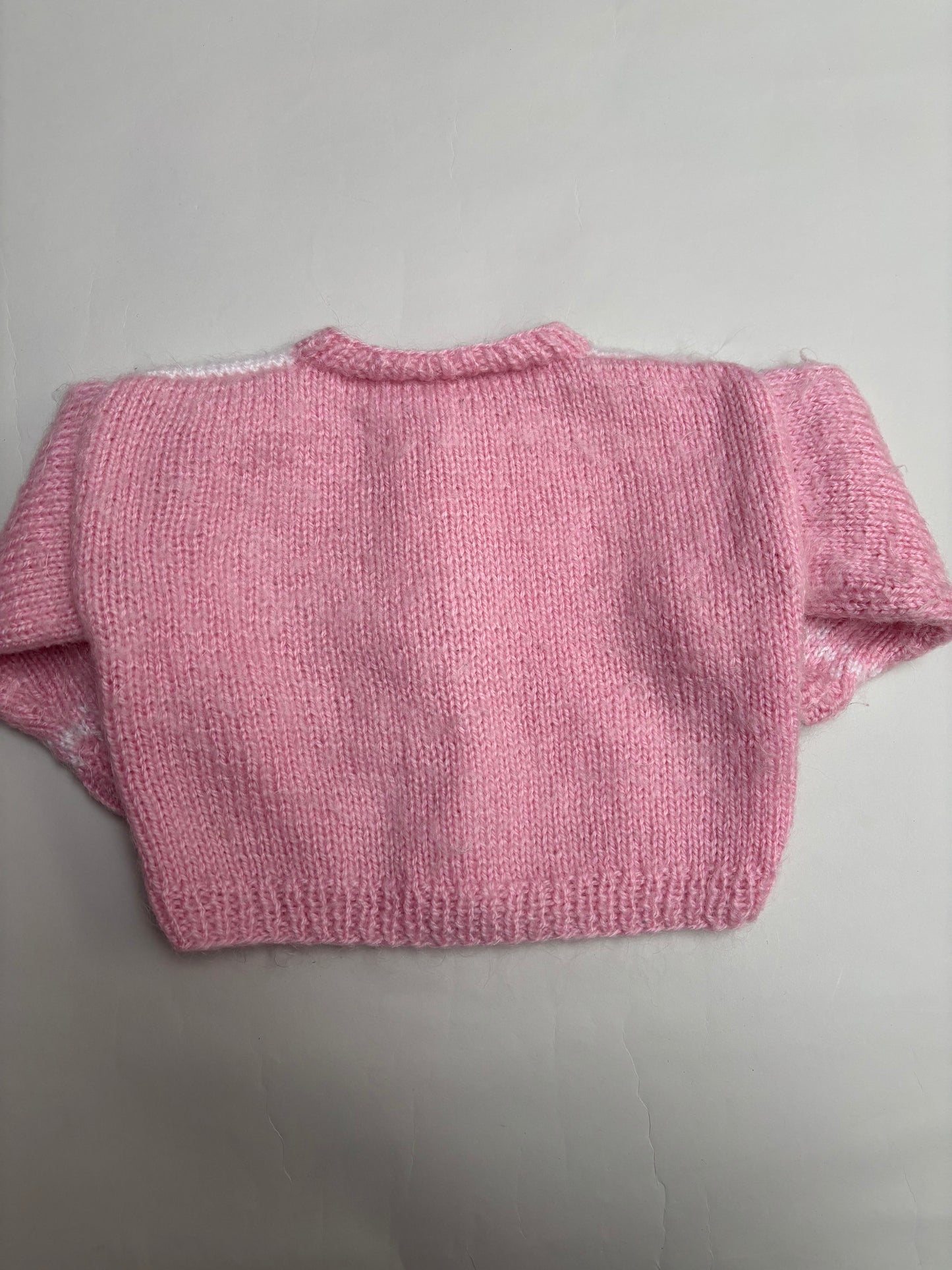 gebreid vestje (6/12 mnd)