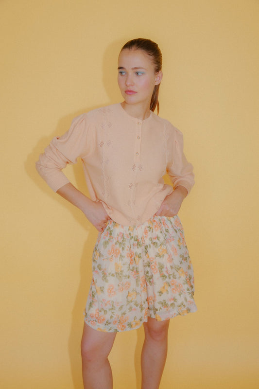 bloemen skort (S/M)
