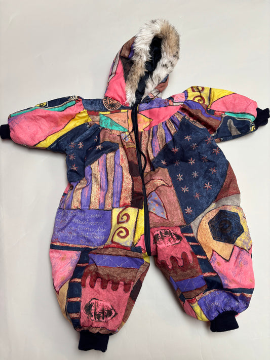 winterpakje print (12 mnd)