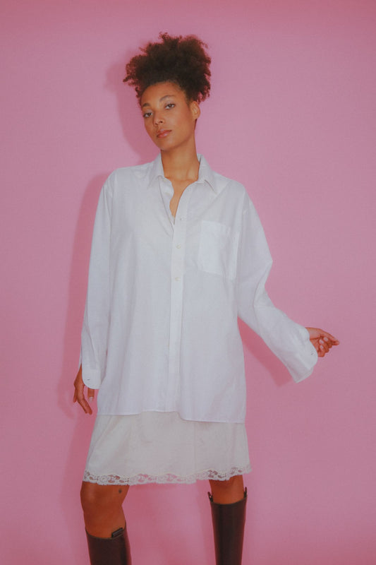 wit hemd (M/L)