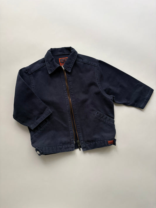 donkerblauw jasje (18 mnd)