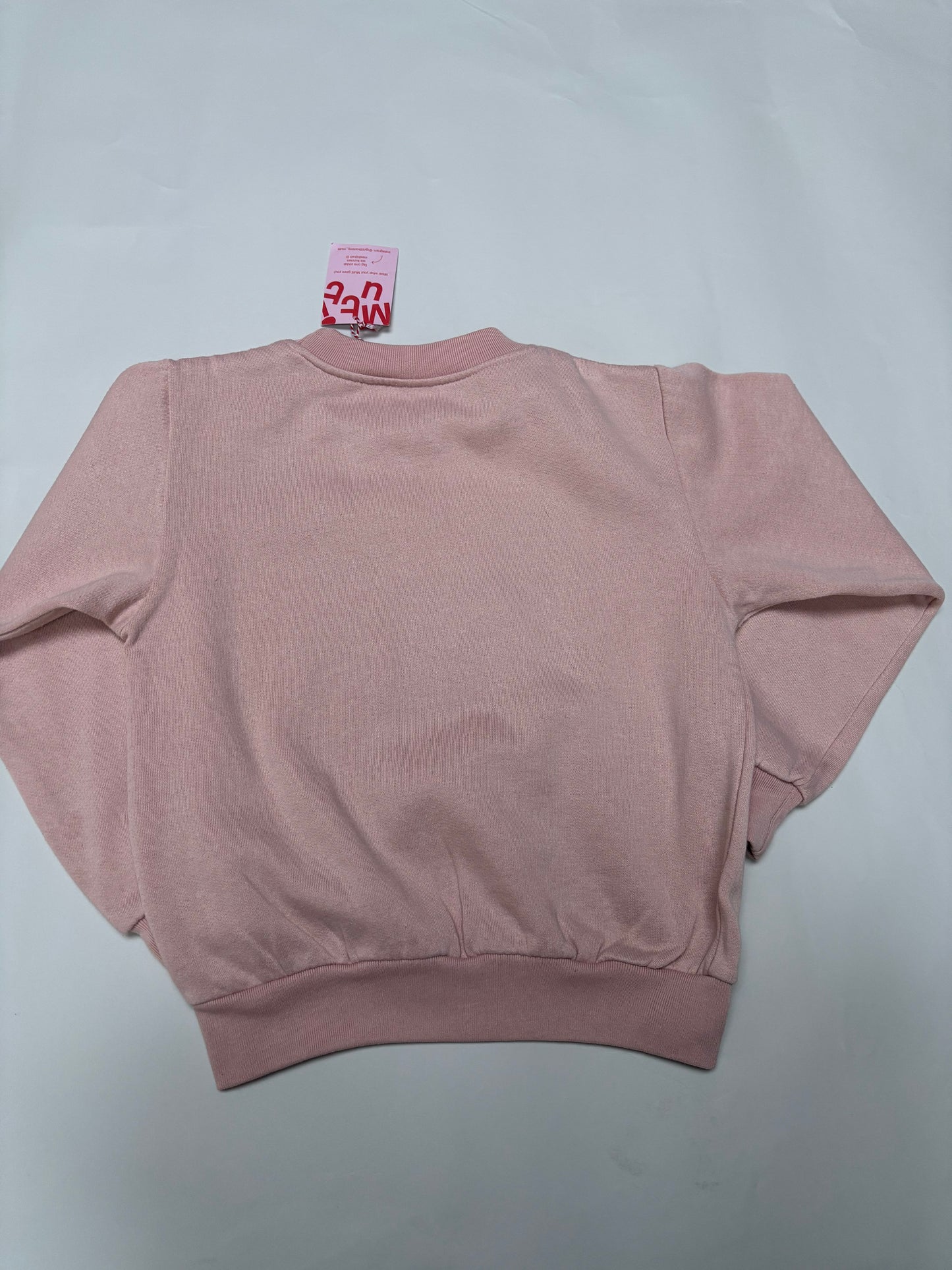 zachtroze sweater (8 jaar)