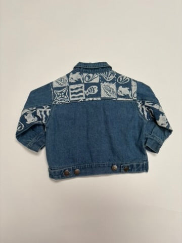jeansjasje zeeprint (18 mnd)