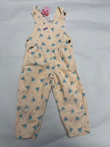 Oshkosh salopette velours (3/4 jaar)