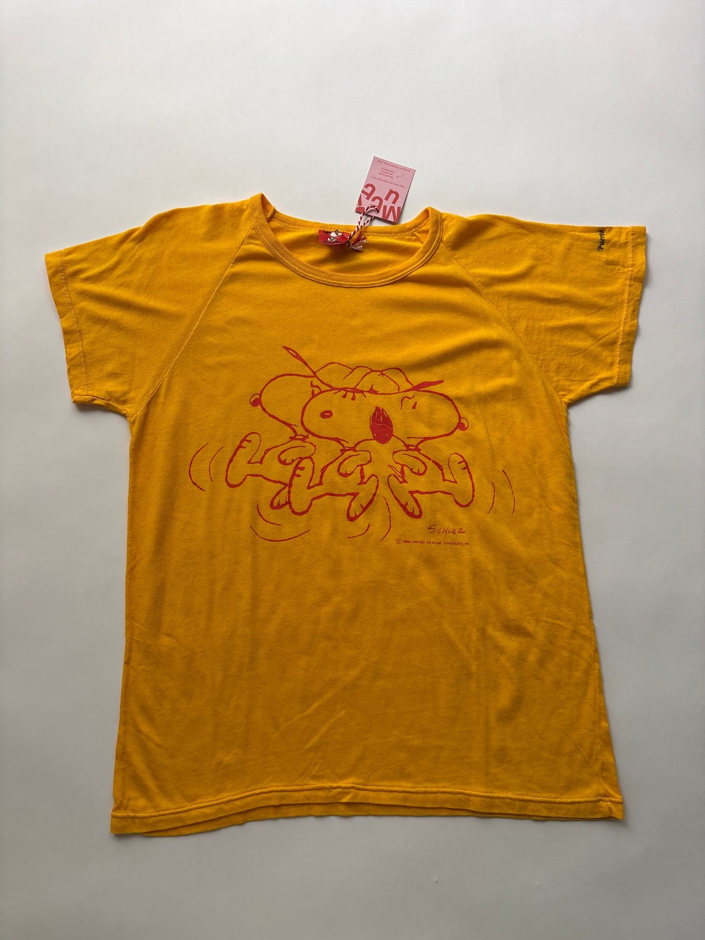 gele T-shirt Snoopy (M)